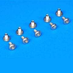 MA 3 x 6mm Button Head Socket Bolt Torx A2 Stainless Steel - Pack of 10