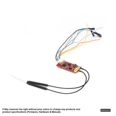 FrSky TWIN TW MX Dual 2.4GHz Receiver (w/ Wire Connector)