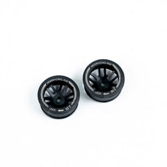 NXUSA-EVOAWD-F Nexx Racing “JUD” threaded carbon-fiber reinforced EVO AWD Flanged Front Wheels (2) pcs for Mini-Z - F8.5 OFFSET -1