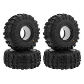 MEUS Racing 1.9 Inch MS6 Super Soft & Sticky Rubber Tires for 1/10 SCX10 Capra 1.9 UTB TRX4 Redcat Gen8