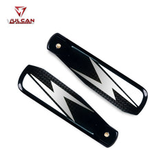 VULCAN ROTORS Precision Tail Rotor Blades 110mm (SILVER)