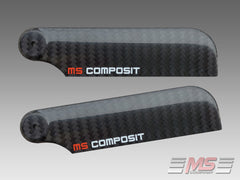 MS Composit CFC Tail Blades 115 mm/5/3 FC - HeliDirect