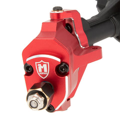MEUS RACING Front and Rear Portal axle DIY kit Aluminum Straight axle to Portal axle kit Ground Clearance +8.1MM for 1/18 TRX4M (Aluminum Red) - HeliDirect