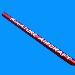 MA AL Interceptor Tail boom Red for 600 size - Pack of 1