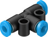Push-in T-connector QSMT-3