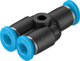 Push-in Y-connector QSMY-4