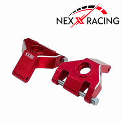 Nexx Racing Aluminum Rear Hubs for Traxxas Mini Maxx - Red