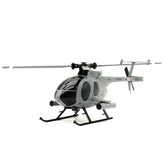 RC ERA C184 MD500 100-Size Gyro Stabilized Scale Helicopter - RTF w/ Optical Sensor and Upgraded Transmitter (Grey)