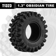 INJORA Obsidian 1.3" Rock Crawling Tires (4) (64*24mm)