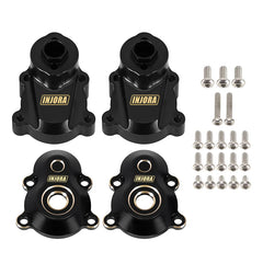 INJORA Brass Rear Outer Portal Housing Set For 1/18 Redcat Ascent18 - HeliDirect