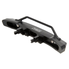 MEUS RACING Aluminum Front/rear Bumper with LED Lights for TRX4M 1/18th RC Crawler Car Upgrades (Front Bumper for Bronco) - HeliDirect