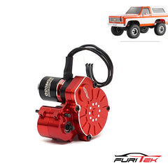 FURITEK STELLAR TRANSMISSION WITH MICRO KOMODO BRUSHLESS SETUP FOR FCX24 - HeliDirect