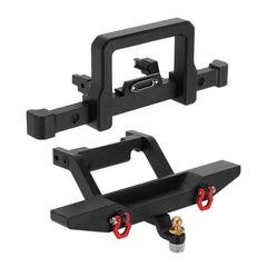 INJORA CNC Aluminum Classic Front Rear Bumper for 1/18 TRX4M Defender - HeliDirect