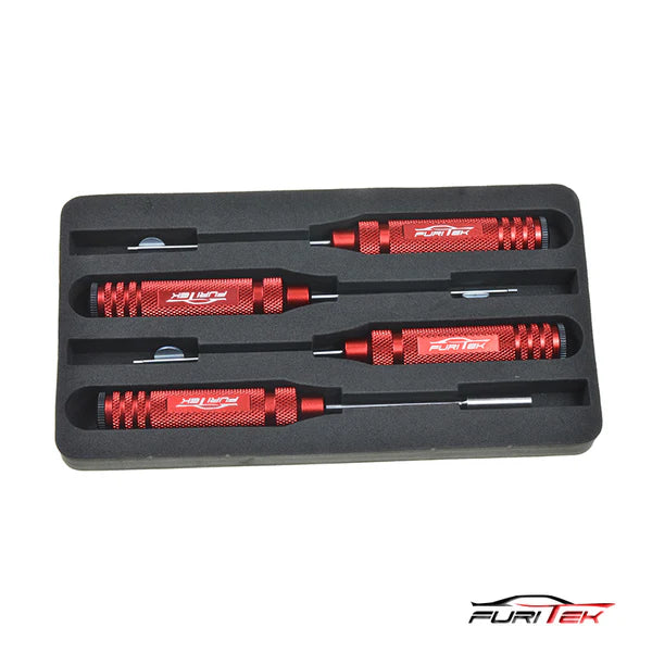 FURITEK HSS CHROMIUM HEX TOOL SET FOR 1/24 1/18 CRAWLER - HeliDirect