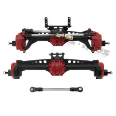 Meus Racing Plastic Nylon Portal Axles Front Rear Axle for Axial SCX10 SCX10 II 1/10 RC Car Upgrade Parts