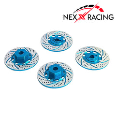 Nexx Racing Brake Rotor +2.5mm Hexes Fit 4-TEC - Turquoise