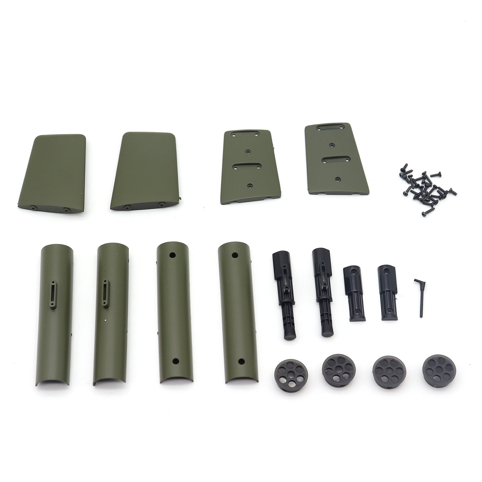YX C189 MD500E Weapon Decorating Parts (A) - Green - HeliDirect