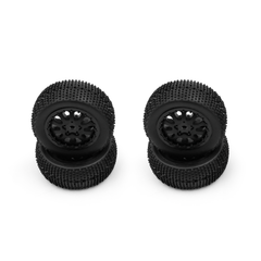 HobbyPlus Speck-SCT Tire Set ( Black )