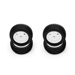 HobbyPlus Speck-SCT Tire Set ( White )