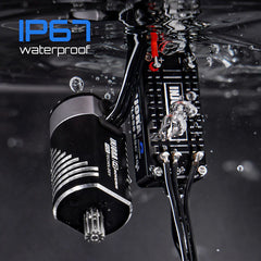 INJORA Roverin FOC Sensored Brushless ESC & Motor Combo for 1/18 TRX4M Ascent18 (4800Kv)