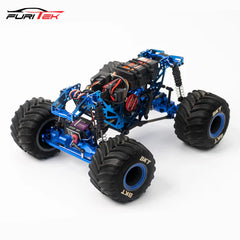 Furitek TITAN BLUE Frame KIT for Losi 1/18 Mini LMT