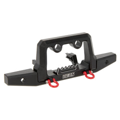 MEUS RACING Aluminum Front/rear Bumper with LED Lights for TRX4M 1/18th RC Crawler Car Upgrades (Front/rear Bumper for Defender) - HeliDirect