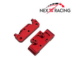 Nexx Racing Front Bulkhead for Losi 1/24 Micro-B - Red
