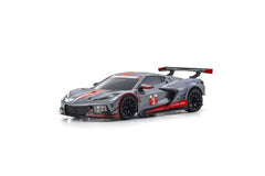 Kyosho MINI-Z RWD MR-04 readyset CHEVROLET® CORVETTE® C8.R Gunmetal / Red 32356GMR