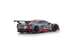 Kyosho ASC MR04W-MM CHEVROLET® CORVETTE® C8.R Gunmetal / Red MZP244GMR