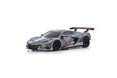 Kyosho MINI-Z RWD MR-04 readyset CHEVROLET® CORVETTE® C8.R Gunmetal / White 32356GMW