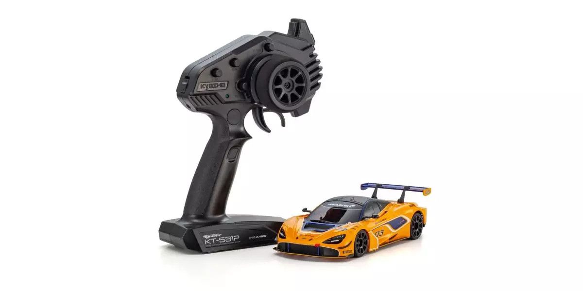 Kyosho MINI-Z RWD MR-04 readyset McLaren 720S GT3 #03 Orange