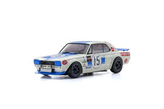 Kyosho MINI-Z AWD NISSAN SKYLINE 2000GT-R (KPGC10) Racing 1972 #15 - BLUE