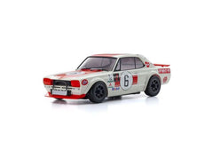 Kyosho MINI-Z AWD NISSAN SKYLINE 2000GT-R (KPGC10) Racing 1972 #6 - Red