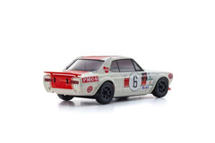 Kyosho MINI-Z AWD NISSAN SKYLINE 2000GT-R (KPGC10) Racing 1972 #6 - Red