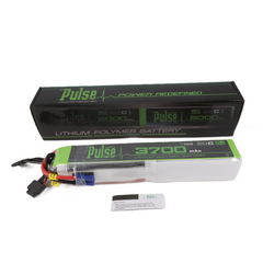 PULSE 3700mAh 50C 44.4V 12S P-Tech LiPo Battery - EC5 Connector