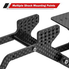 INJORA LCG Carbon Fiber Chassis Kit for 1/18 Redcat Ascent18