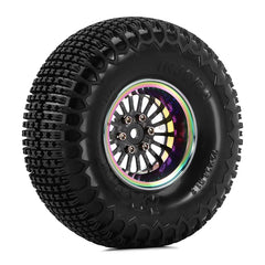 INJORA 1.3" ModuWheel Beadlock Wheels With XHX Pin Tires For 1/18 1/24 RC Crawler