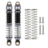 INJORA 59mm Long Threaded Oil Filled Shocks for 1/18 TRX4M (2pcs) - GREY - HeliDirect