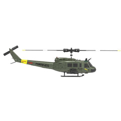 RC ERA C032 Huey UH1 6CH - RTF w/ Optical Sensor and Upgraded Transmitter Helicopter - Green (with weapons)