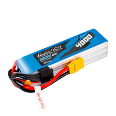 Gens Ace 4000mAh 6S 60C 22.2V G-Tech Lipo Battery With XT90 Plug