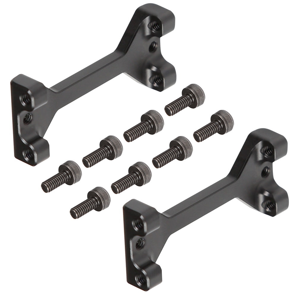 OMP M4 Helicopter Landing Skid Mount Set - Black - HeliDirect