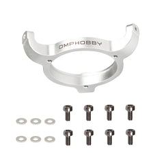 OMP M4 Helicopter Swashplate Ring - Silver - HeliDirect