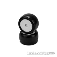 JConcepts Smoothie 2 Tire Mini Pre-mounted Rear - White