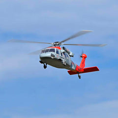 FlyWing MH-60R Jayhawk GPS Scale RC Helicopter 470L Size W/ ACE Flight Controller (RTF) - Navy Grey