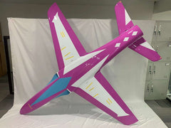 Boomerang Atom Squared - Purple White Teal