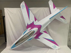 Boomerang Atom Squared - Purple White Teal