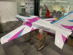 Boomerang Atom Squared - Purple White Teal