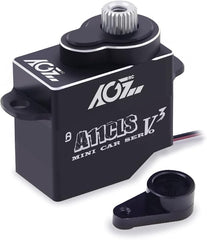 AGFRC 1.4KG Micro Programmable Coreless Digital RC Servo for Mini Z Car - Black