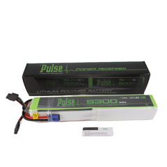 PULSE 5300mAh 50C 44.4V 12S P-Tech LiPo Battery - EC5 Connector