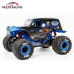 Nexx Racing 65mm Oil Shocks (4pcs) for 1/18 Mini LMT - Blue